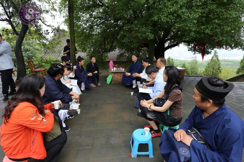 陕西省道协整改调研组赴商洛进行专题调研_道观