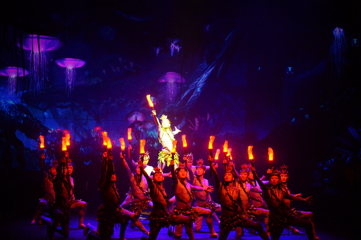 张家界千古情节目提前曝光28日正式演出