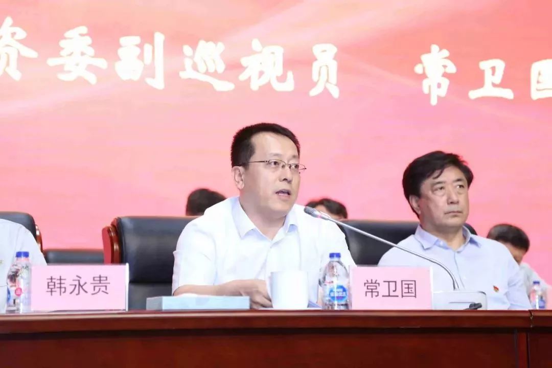 会上,红旗党委代表,北汽福田党委副书记邢洪金,优秀