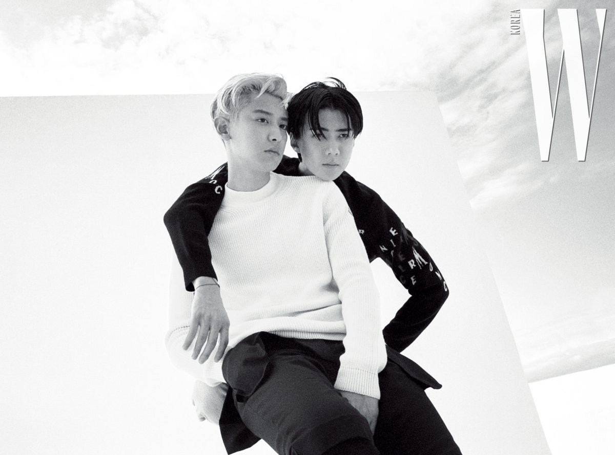 "just the two of us"灿烈&世勋《w korea》完整画报照公开!