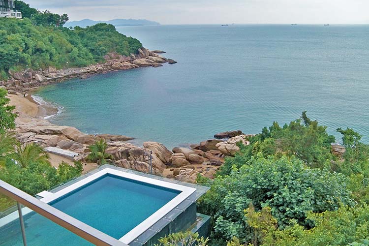 深圳溪涌万科17英里楼王别墅全海景6房7床