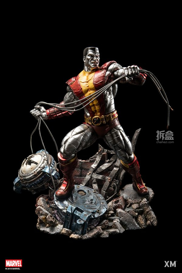 xmstudios漫威漫画x战警钢力士colossus14雕像
