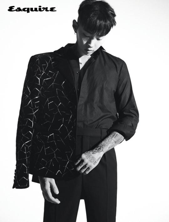 韩国歌手朴宰范最新杂志写真曝光