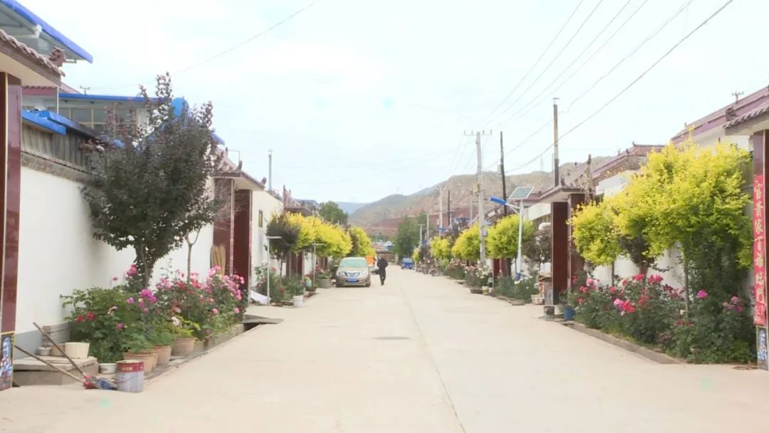 城乡环境综合整治盐锅峡镇盐集村滨河小村旧貌换新颜
