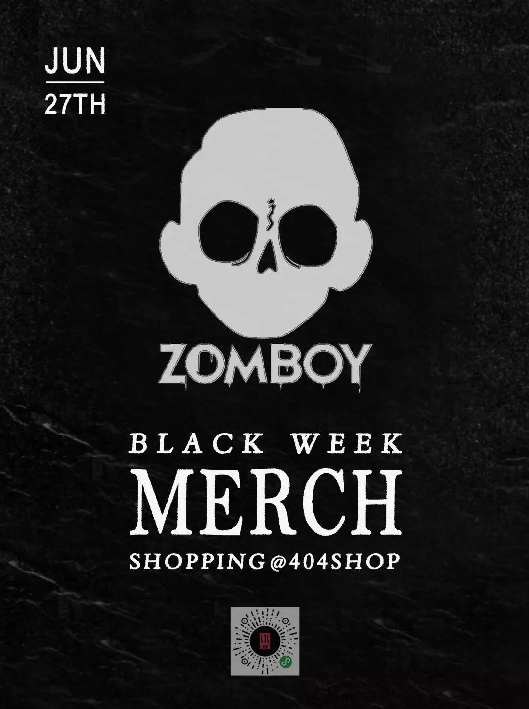 never say die/black label/zomboy品牌降临微信小程序