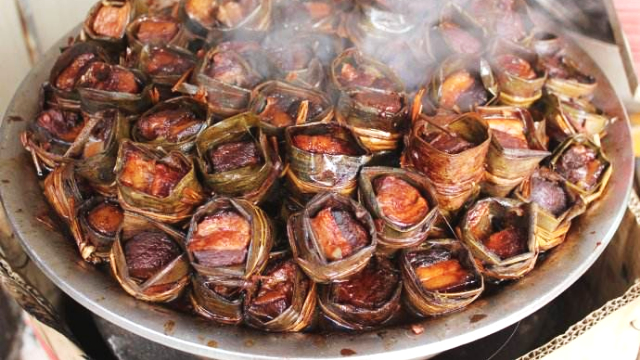 朱家角阿婆粽是上海朱家角古镇的特色小吃