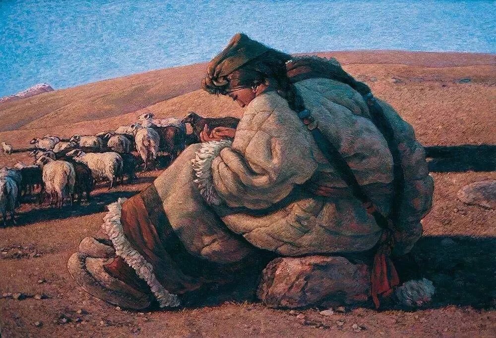 戴士和中央美术学院教授造型学院院长中国油画学会理事袁文彬李海林