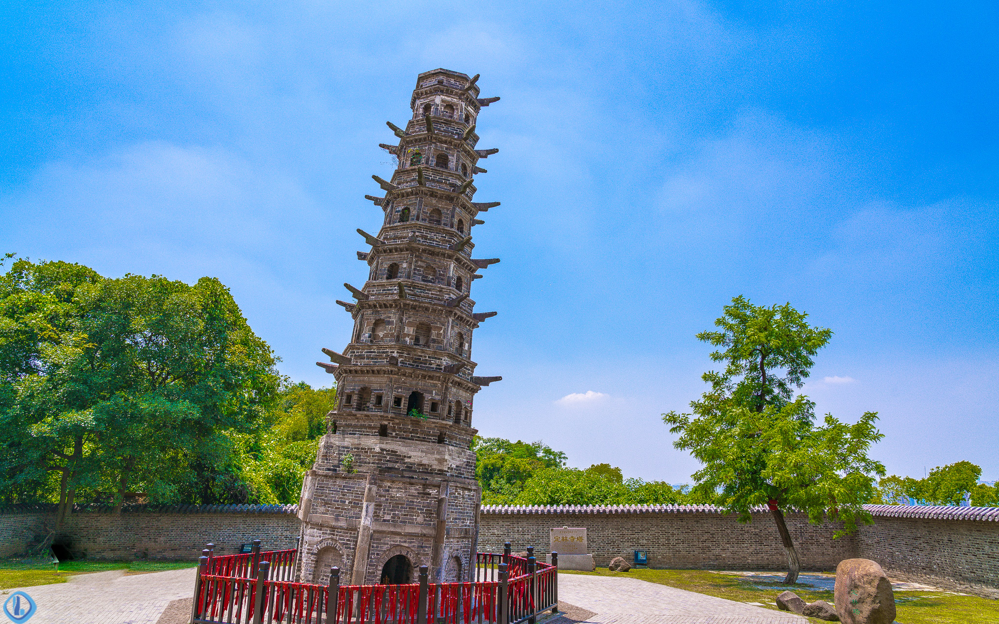 南京江宁方山定林寺塔,全世界倾斜度最大的斜塔