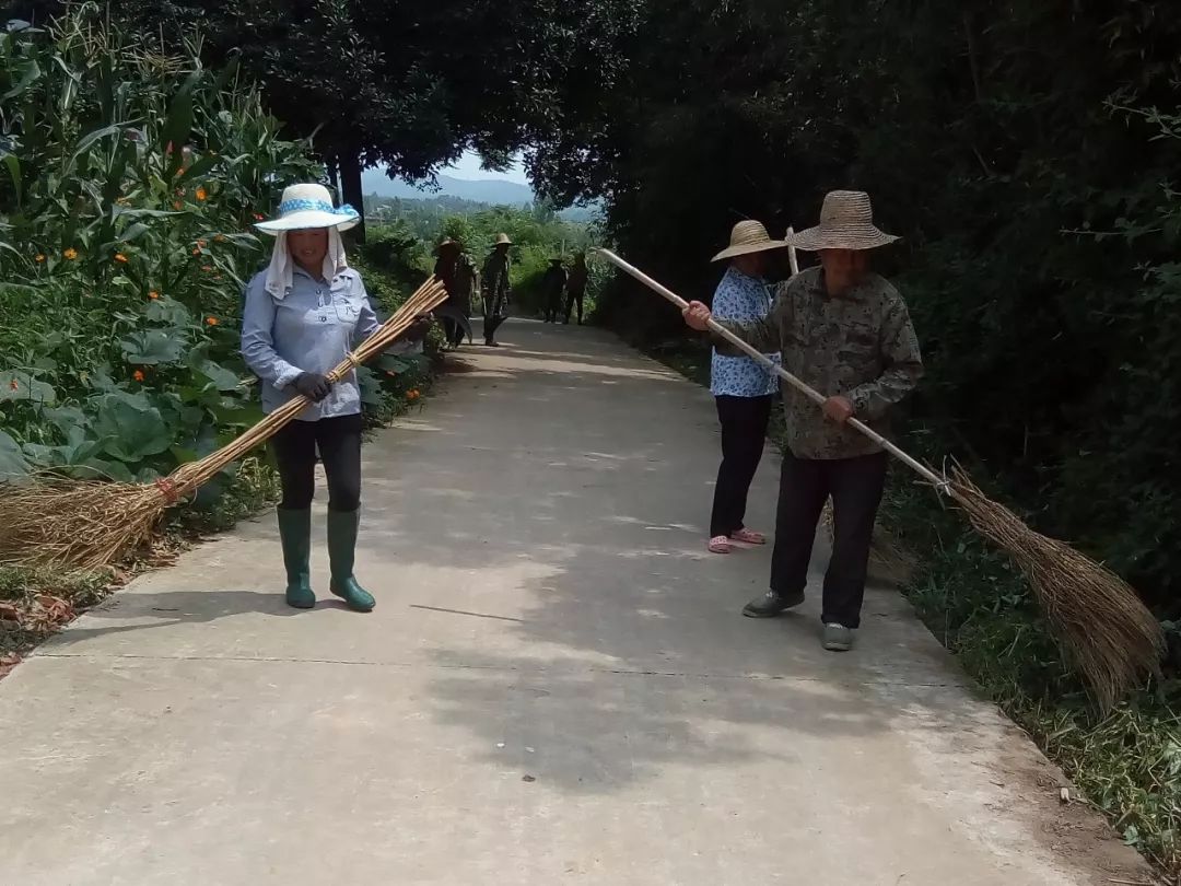 為勤勞樸實的泉河村人民點贊