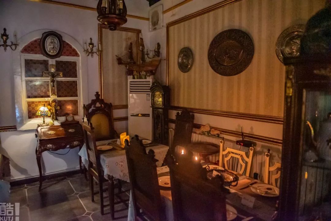 天津这家欧洲古董餐厅秒变小公主