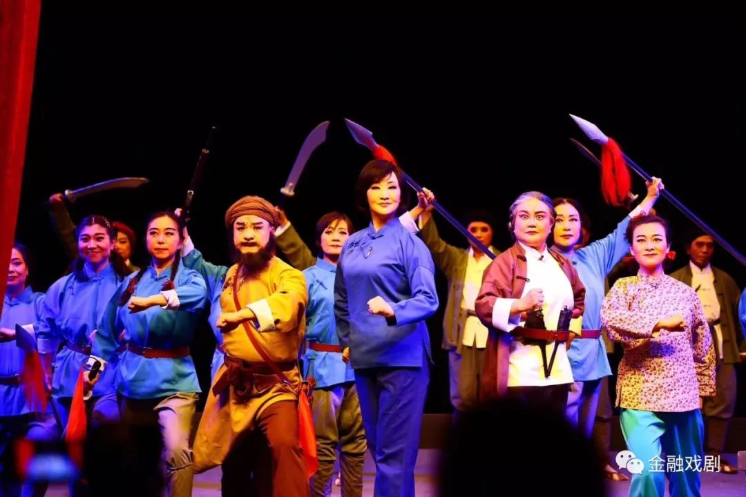 金融京剧团学习排演现代京剧江姐首演受到好评