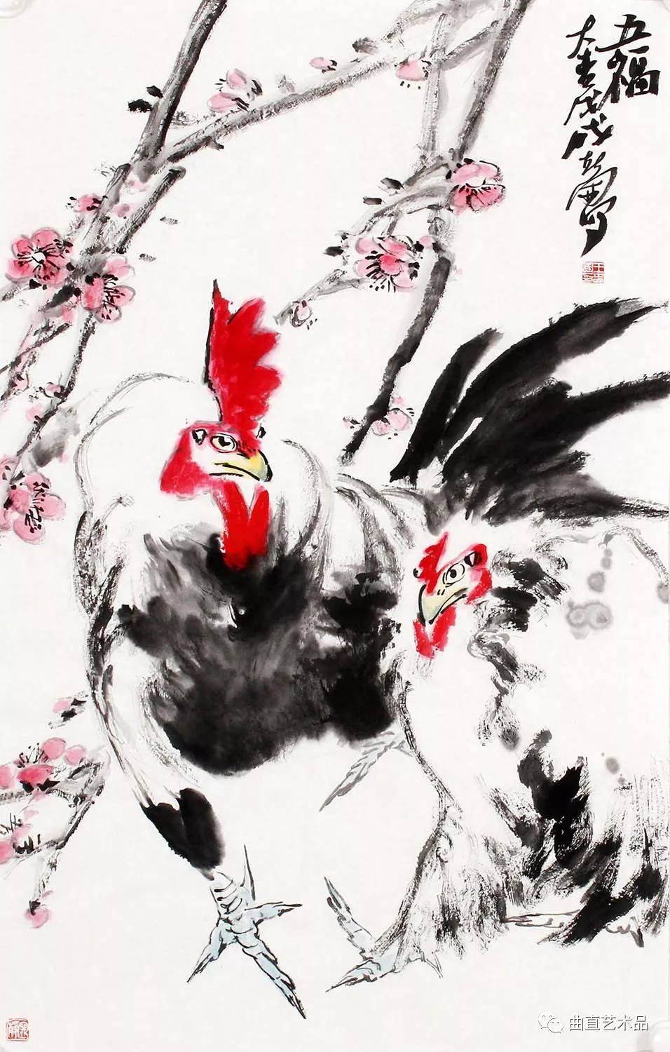 花鸟篇丨王春国与他的大写意花鸟_作品