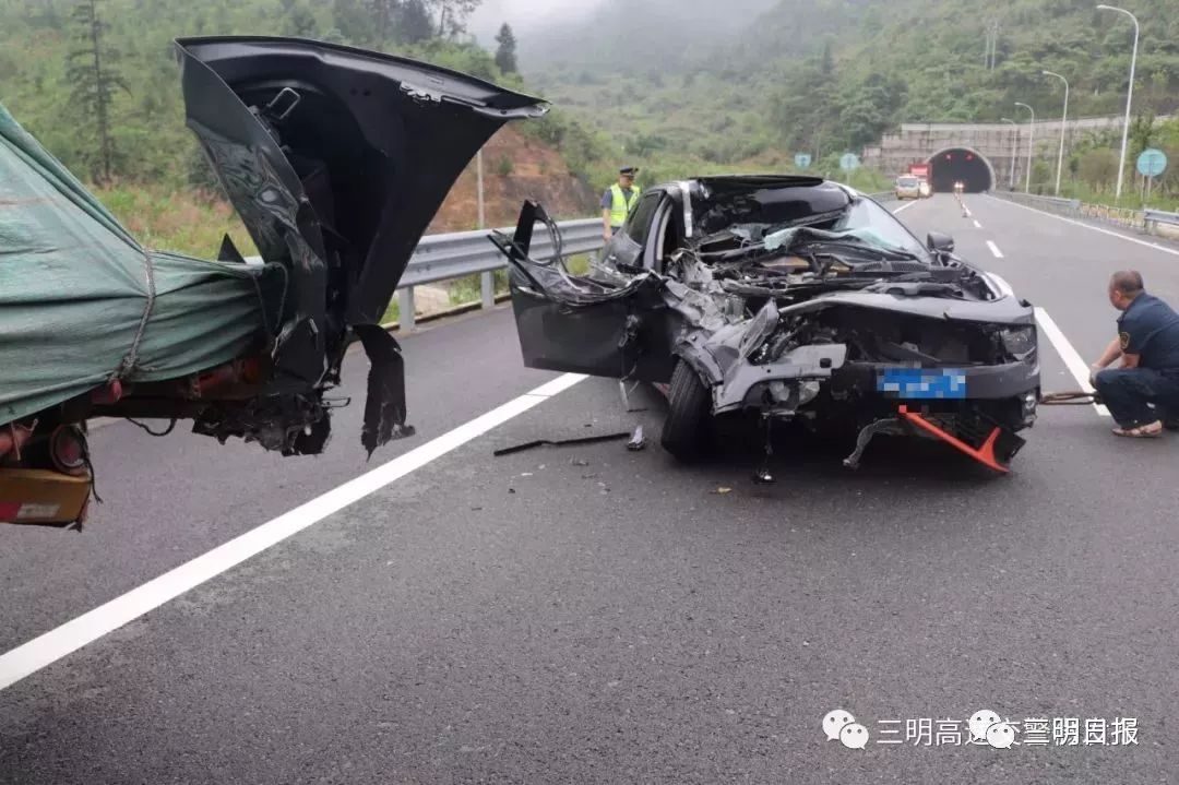 夏季开车要小心三明这些司机疲劳驾驶导致事故发生