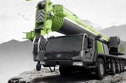 动态全新升级的中联110吨汽车吊性能参数内部剧透