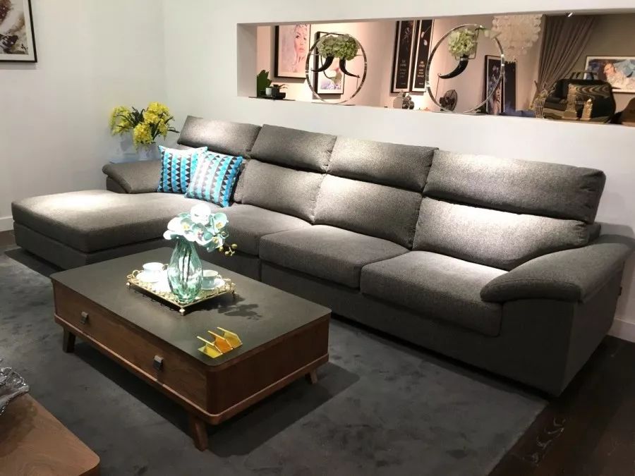 华日布艺沙发舒适有颜值720与您相约华日厂购会