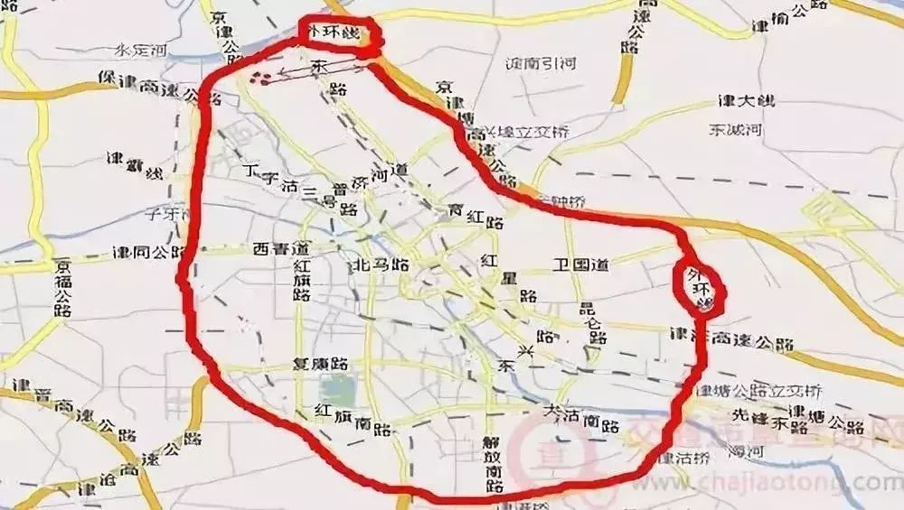 唐山玉田限号区域图图片