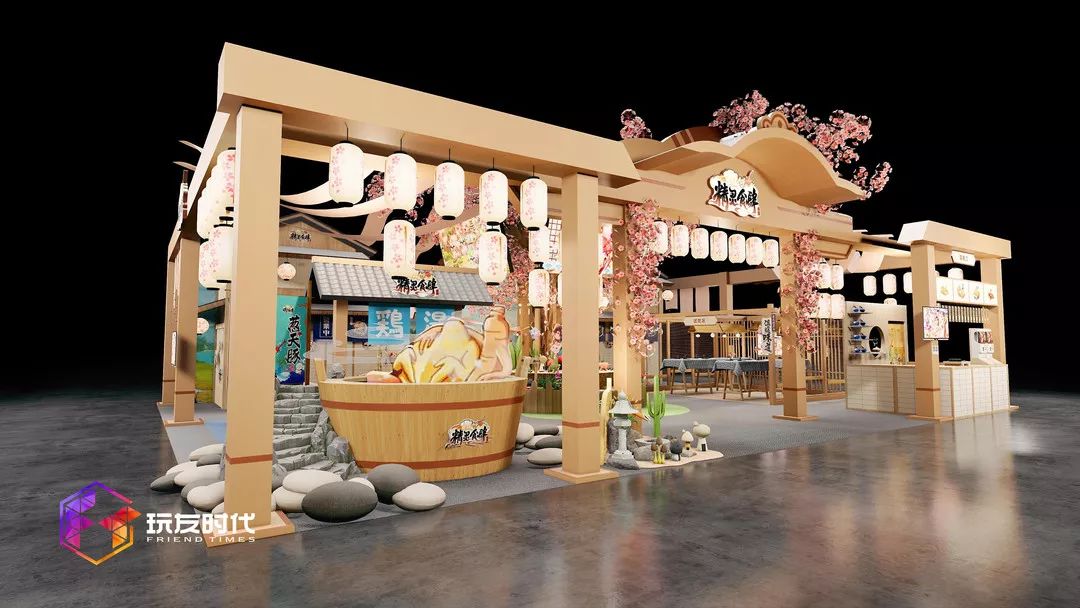 192㎡的大型展台为现场活动提供了更多可能性,丰富的游戏活动融于展台