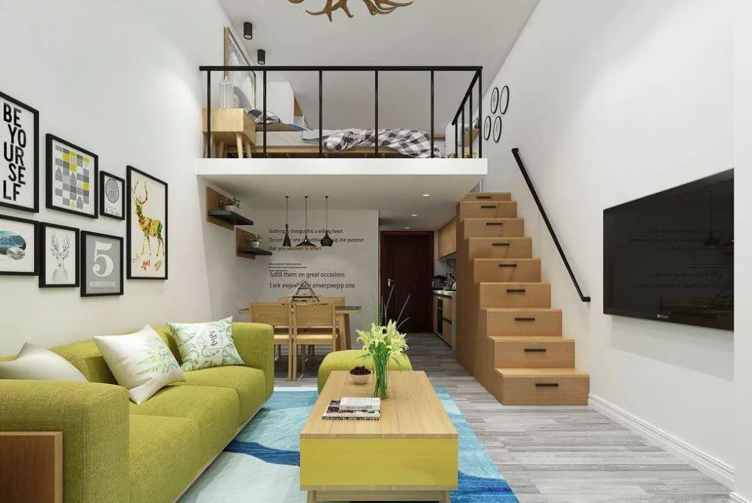 两室一厅的复合式公寓酒店只要99元