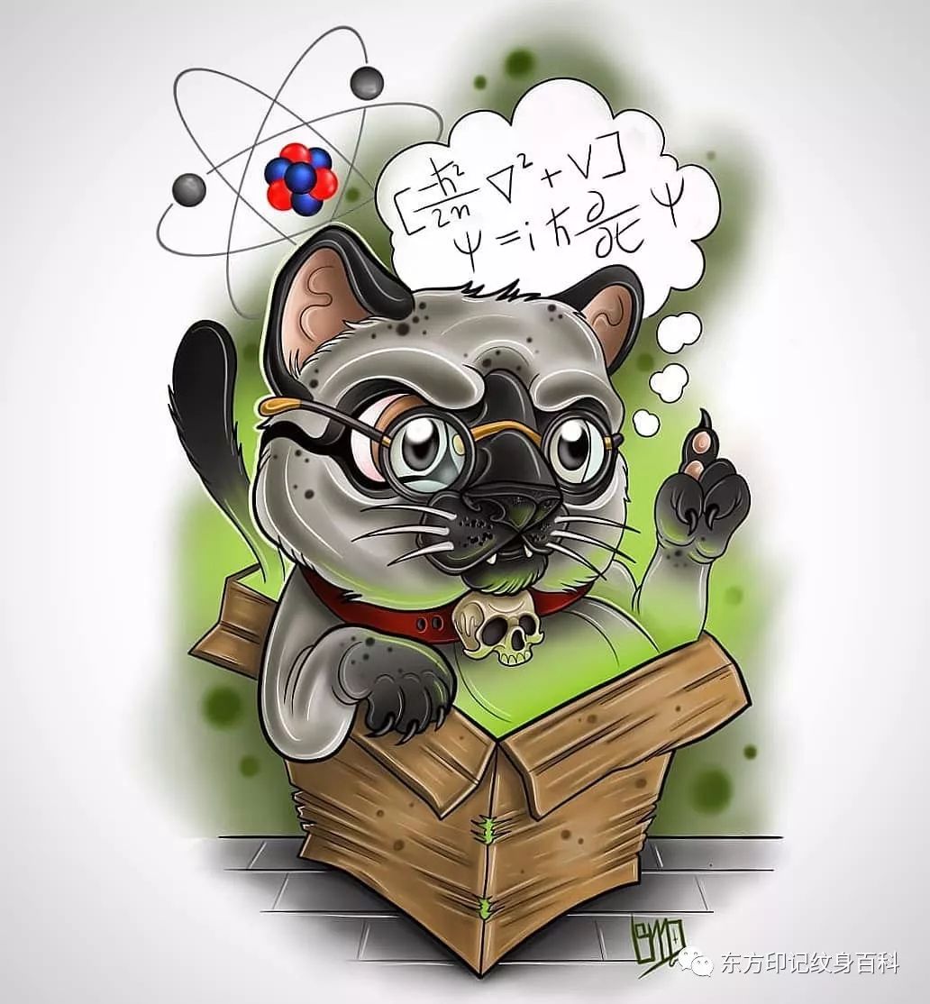 newschool纹身手稿还挺好看的呢