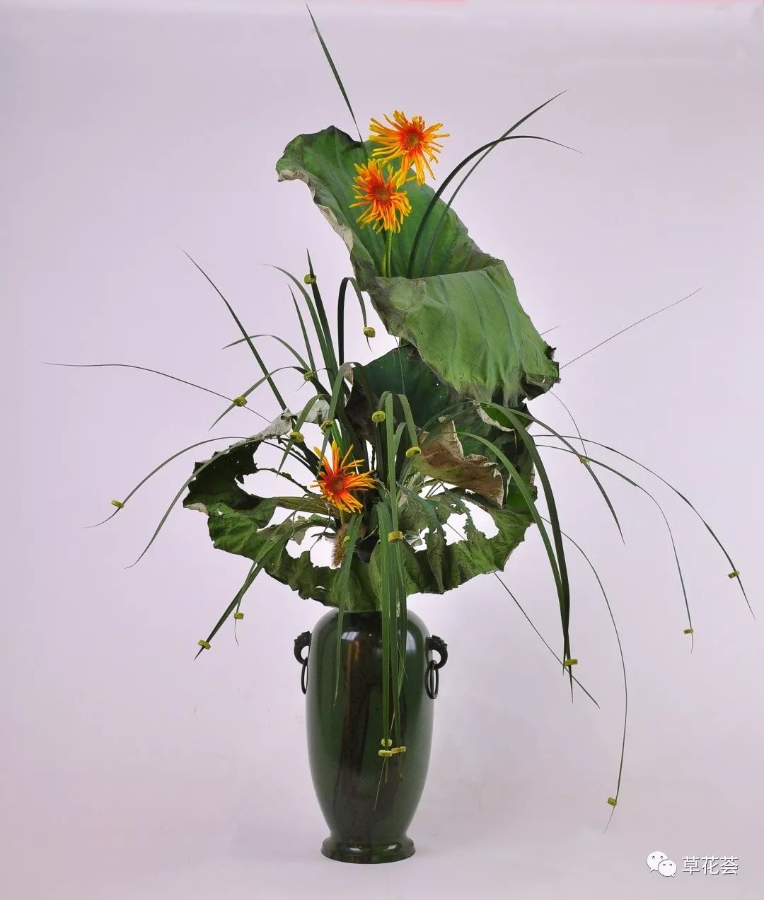 2019年草花荟学员插花习作赏析