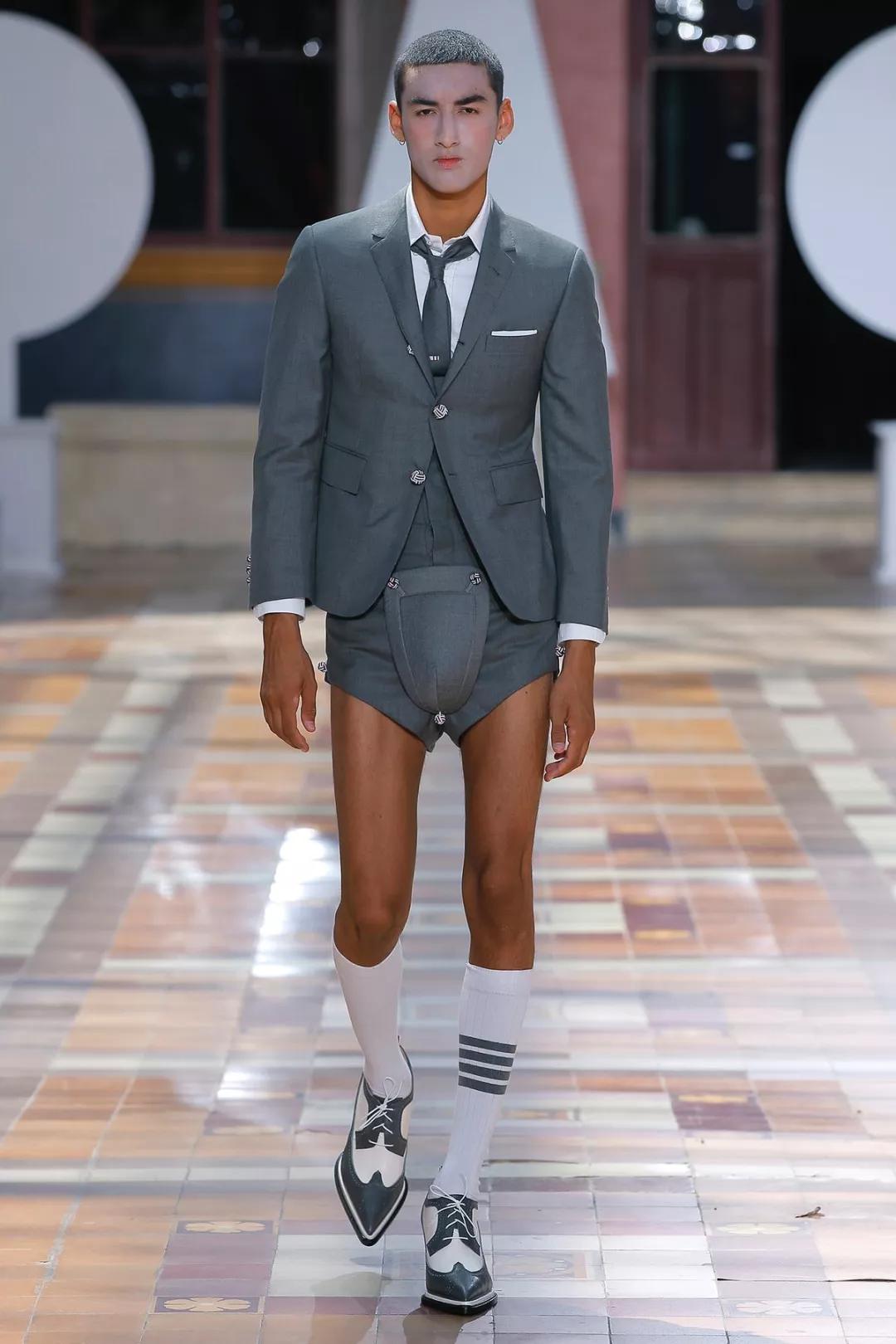 【时装周】Thom Browne 2020春夏男装系列_京盛