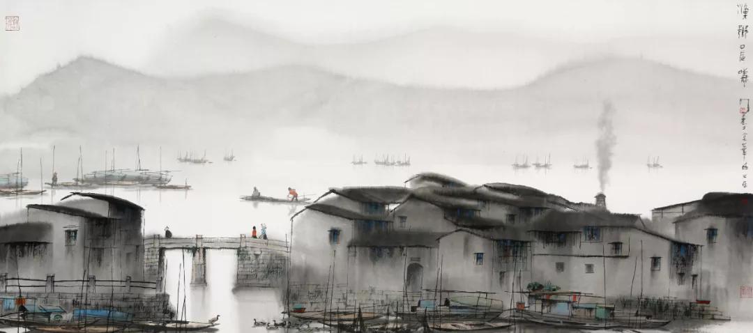 砚边谈艺杨明义江南水乡的魂牵梦绕