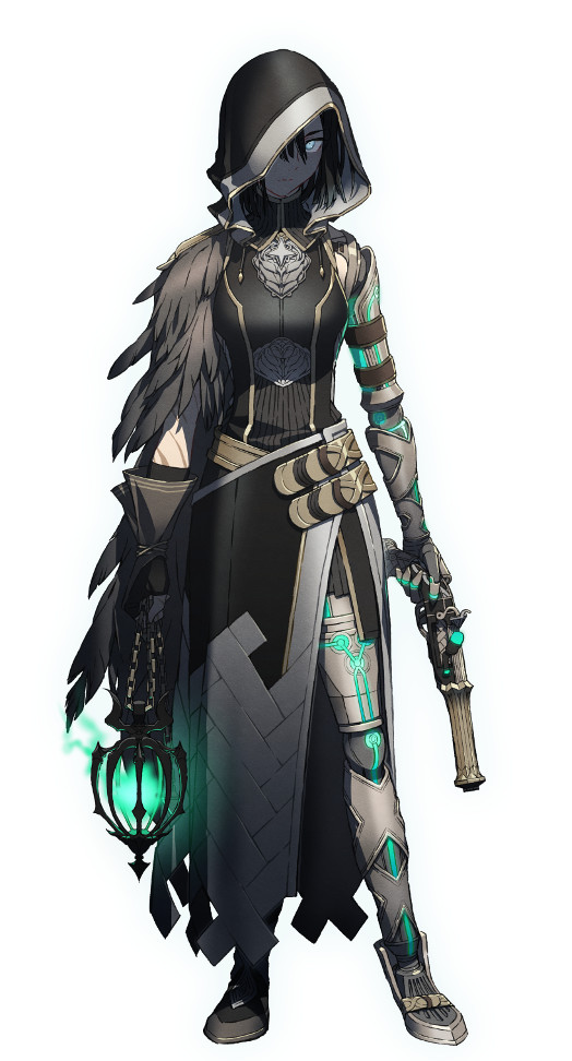 原创伊苏9新角色情报公开封面兜帽女真身展现