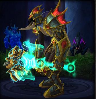 昙花一现魔兽世界82赞达拉巨魔圣骑士职业套装鞋子遭和谐