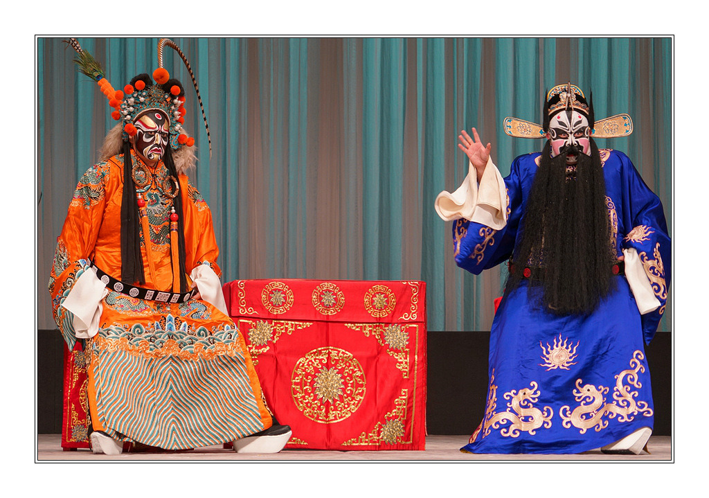 图虫人文摄影:京剧《牛皋下书》