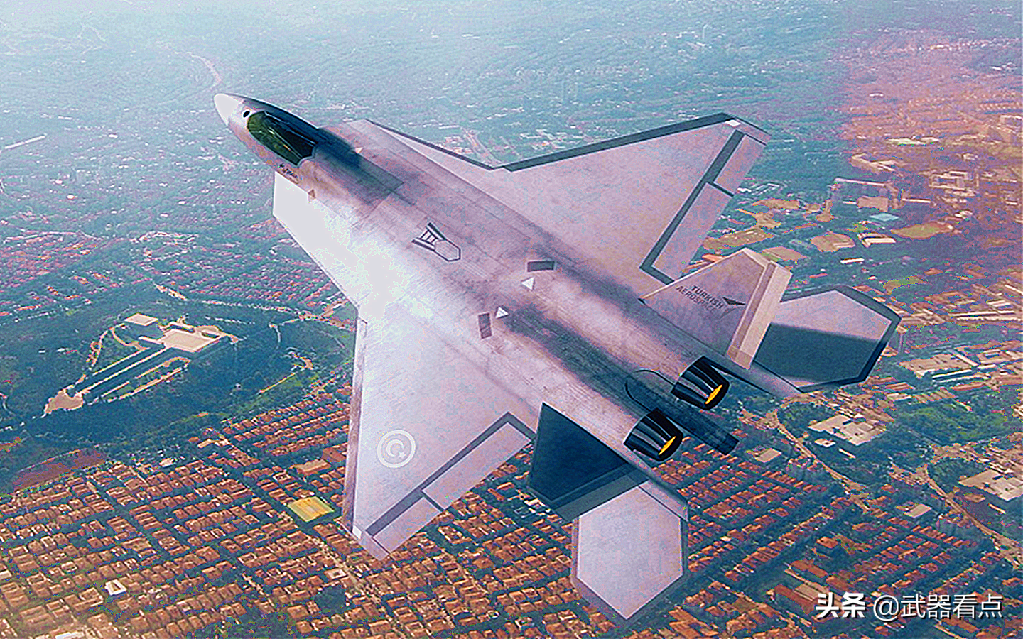 军事丨土耳其tfx五代隐身战斗机融合f22优点4年后首飞