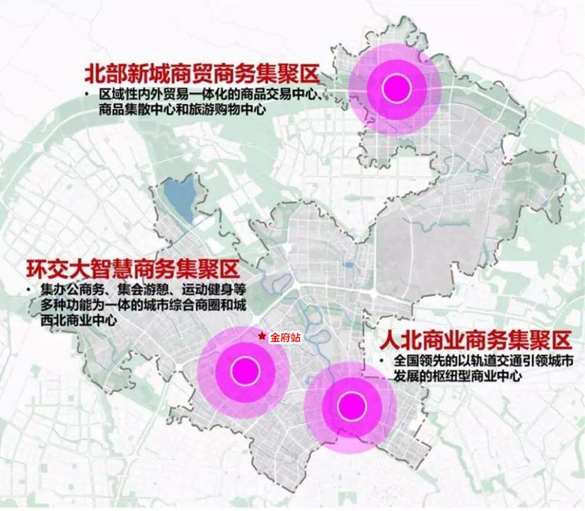 2018年通過的成都市金牛區分區詳細規劃(2016—2035年)顯示,金牛區將