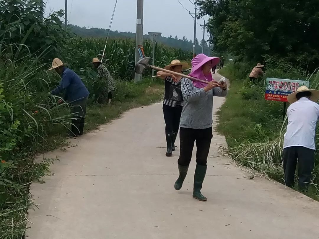 為勤勞樸實的泉河村人民點贊