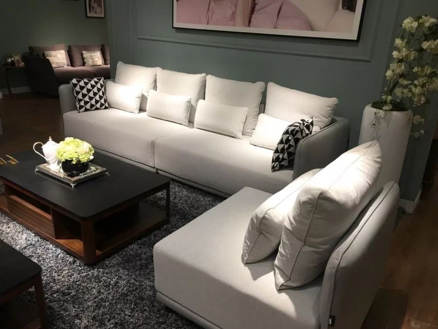 华日布艺沙发舒适有颜值720与您相约华日厂购会