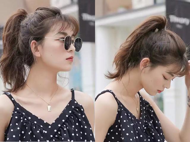 一分钟就能学会的4款"懒人扎发",清爽风十足,跟着扎就对了!