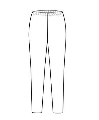 女士盆领套装的结构制图