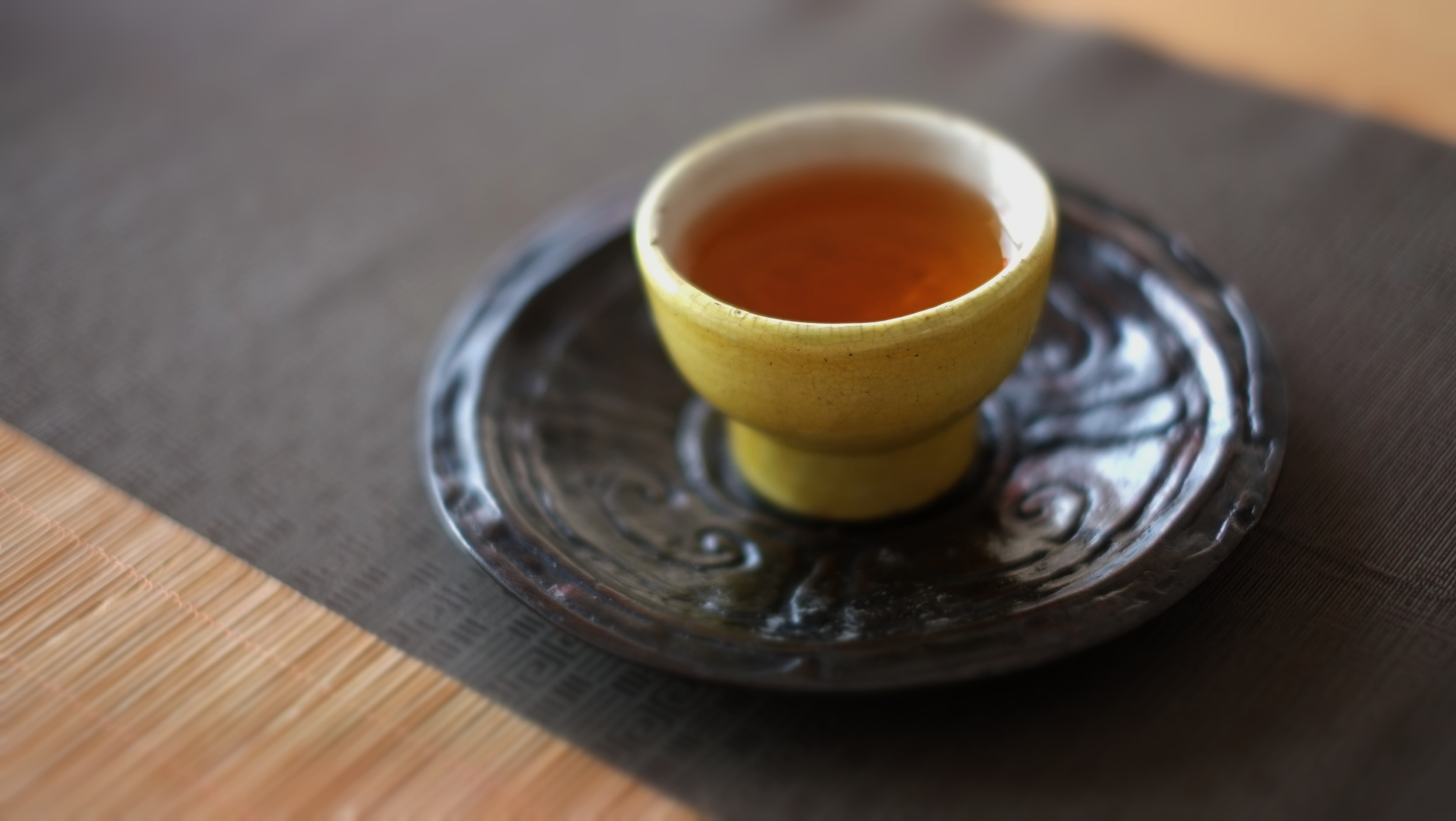 闲适的午后与一杯香茗对坐