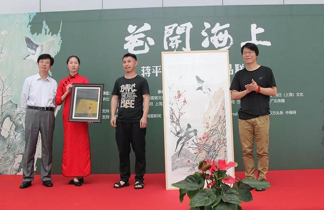 杜占军,蒋平复作品联展在上海诺宝艺术馆开幕