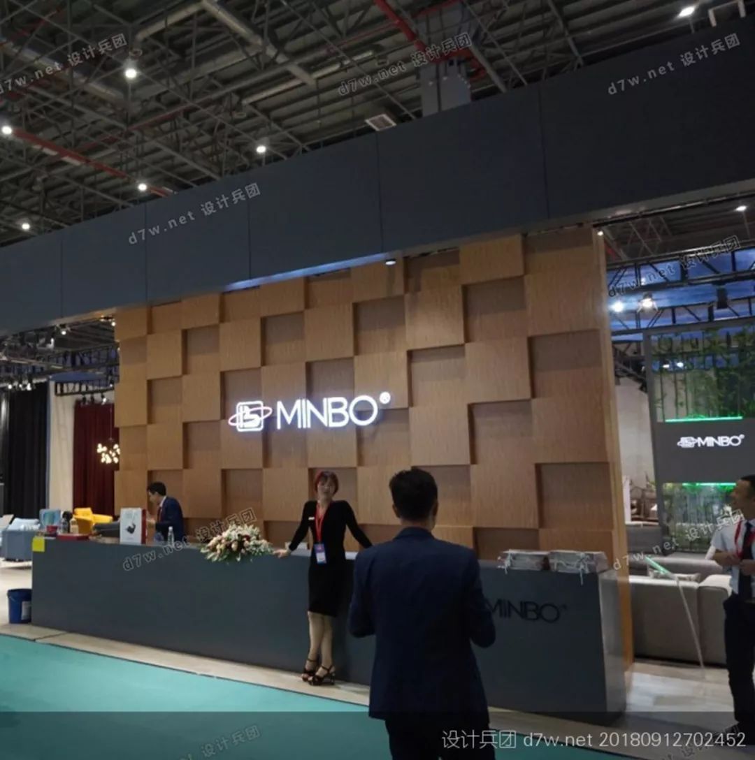 高颜值38个展台创意形象墙设计灵感图库