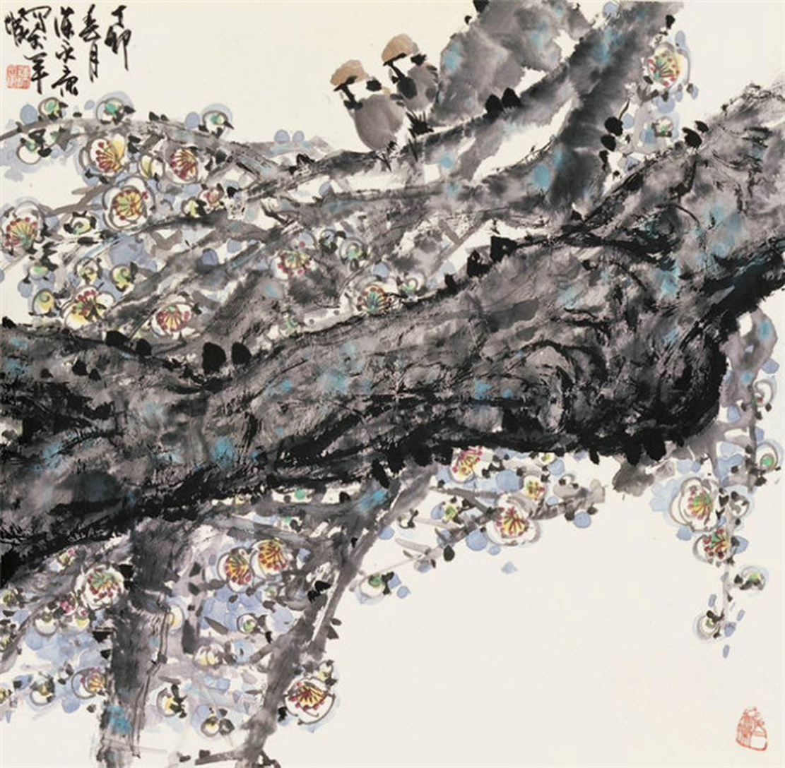 陈永康画家《笔墨华滋 淡雅相融》