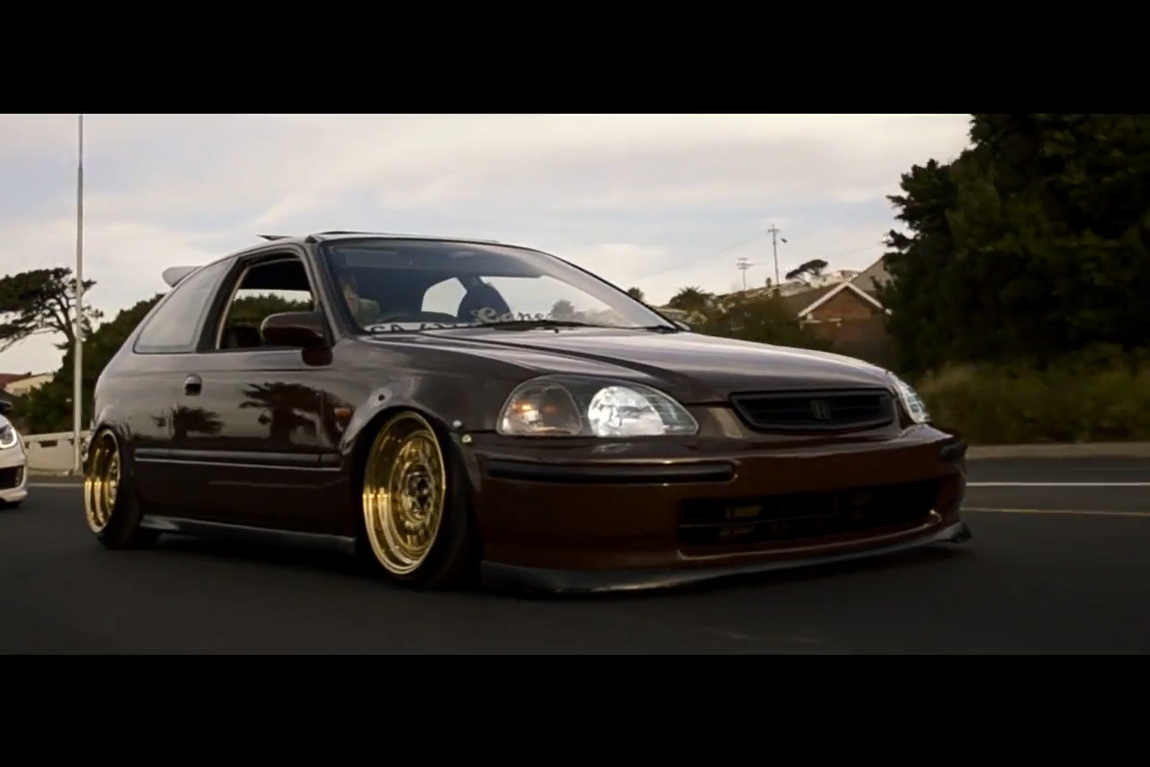 最美一代思域!本田ek大眼鸡_手机搜狐网