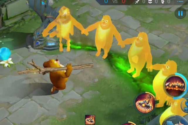 熊二来到王者峡谷,竟然是猪八戒的皮肤?玩家:出必买!