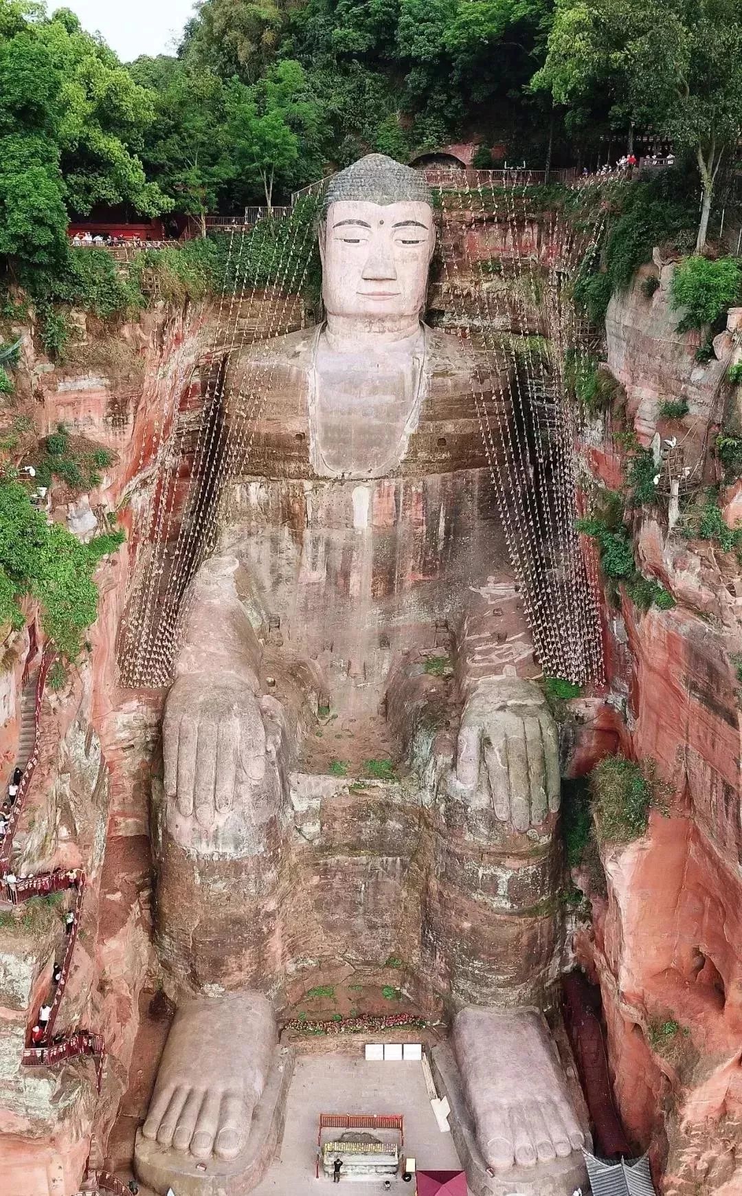 真相乐山大佛修成小鲜肉你全家都是小鲜肉文物修复师工作超出你想象