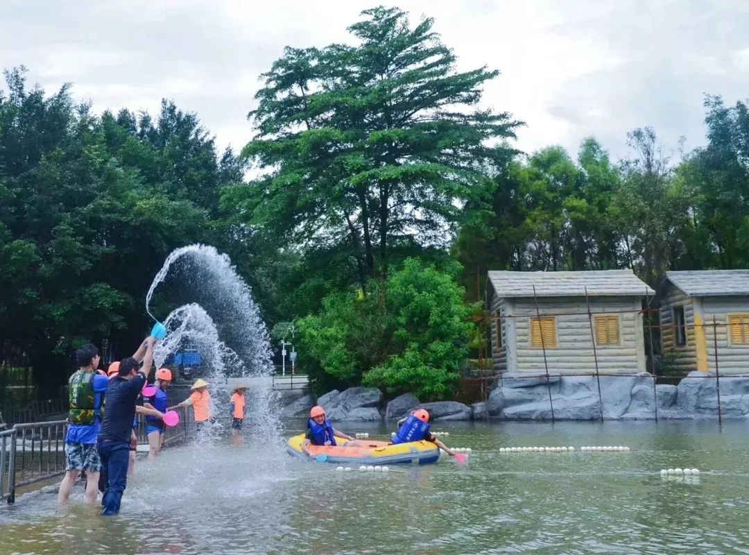 三水九道谷正式开漂!除了漂流,还能这样玩!_水上乐园