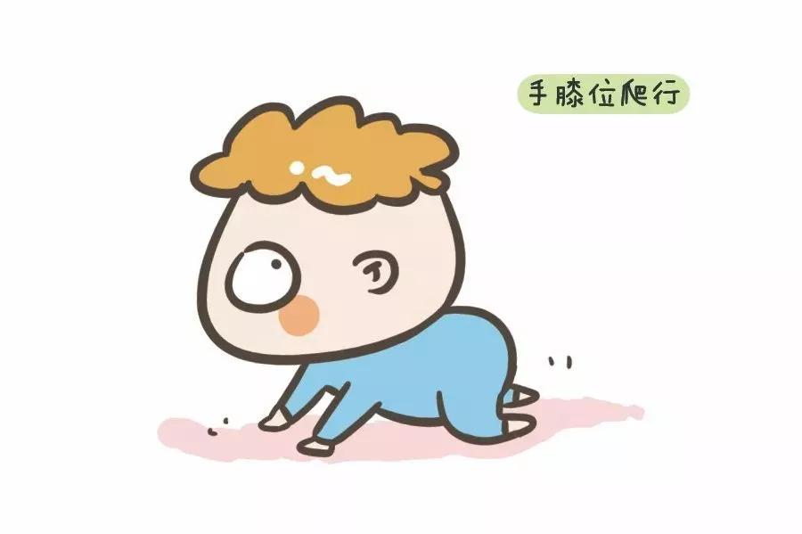 锻炼方法:宝宝俯卧位时,前臂支撑在地上,将宝宝躯干抱起来一些,人为的