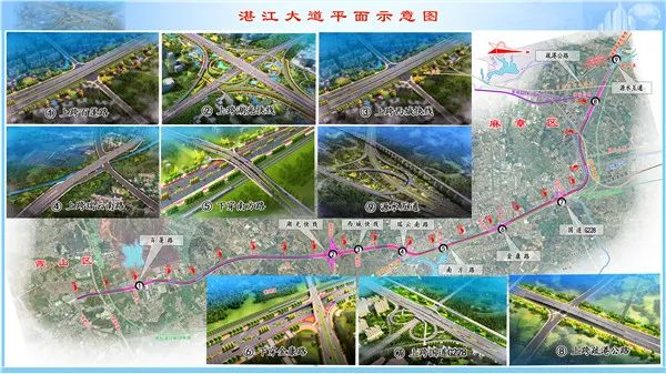 湾区环,半岛环"三环四通"建设发展规划根据湛江市交通运输局湛江大道