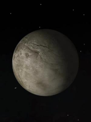 卡戎是冥王星四颗卫星中最大的一颗其大小约是冥王星的一半因为卡戎在