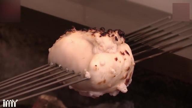 日本料理烧白子貌似猪脑鲜嫩看起来好美味