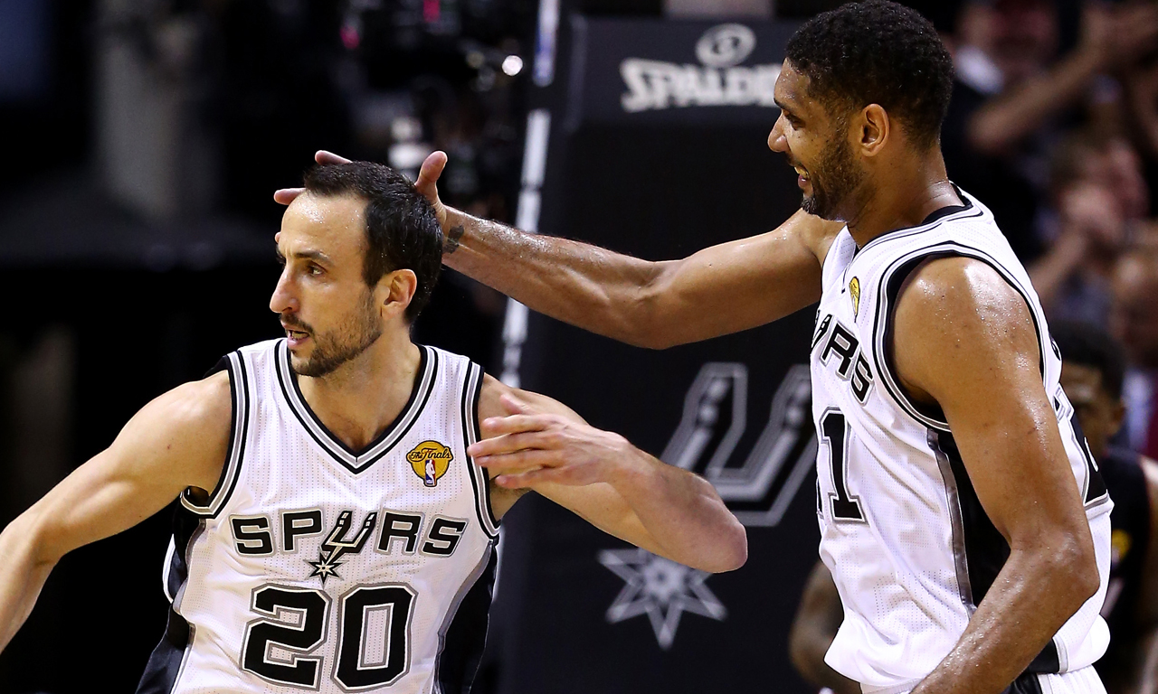 吉诺比利为邓肯洗白:我的秃头真不是邓肯摸的!两人感情堪比情侣