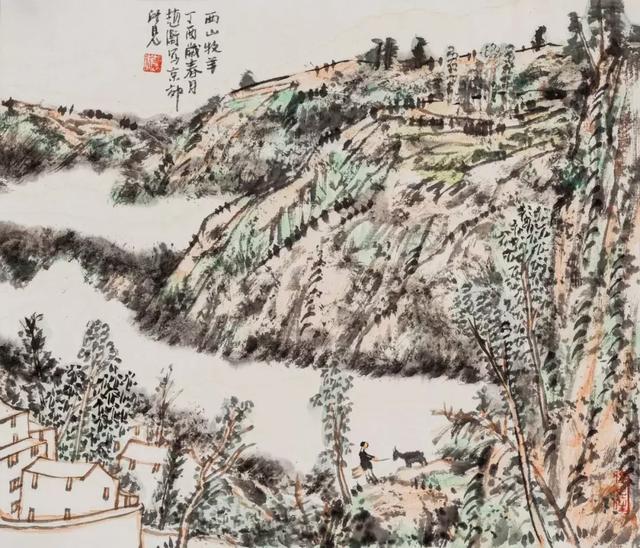 赵卫国画山水作品图片