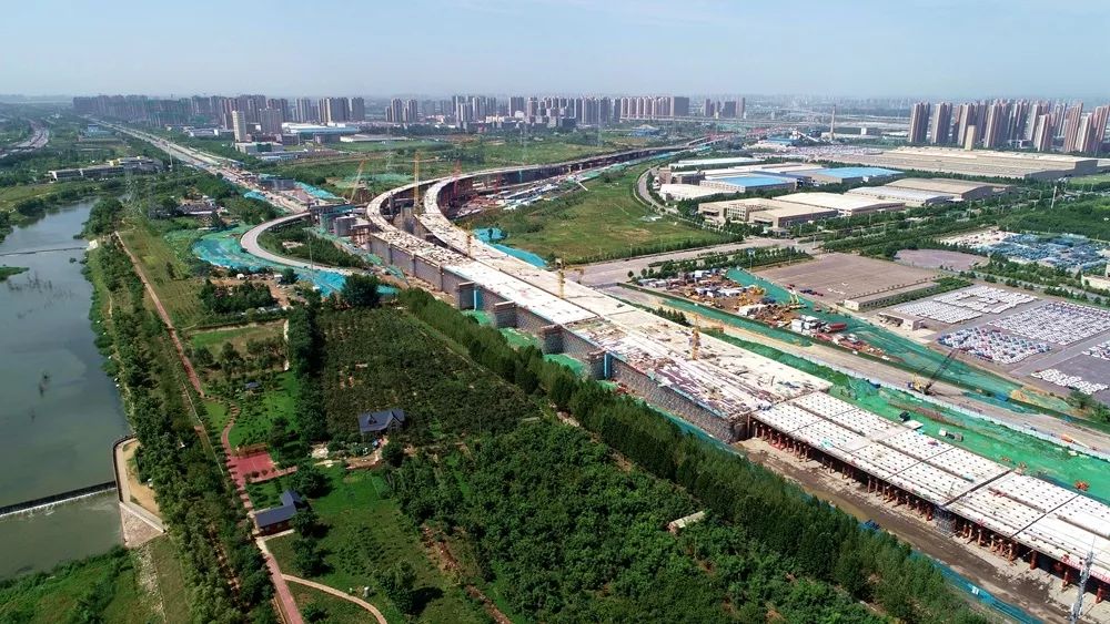 信息量有点大郑州东四环快速化项目创多项全国第一